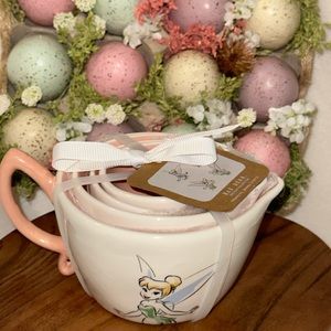 Pink Rae Dunn Disney's Tinkerbell Measuring Cup Set